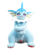 Anime Vaporeon Companion