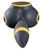 Umbreon Inspired Silicone Butt - Image 2