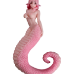 Fantasy Pink Snake Girl
